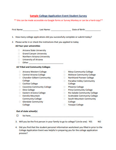 10 Post Event Survey Templates In Pdf Doc