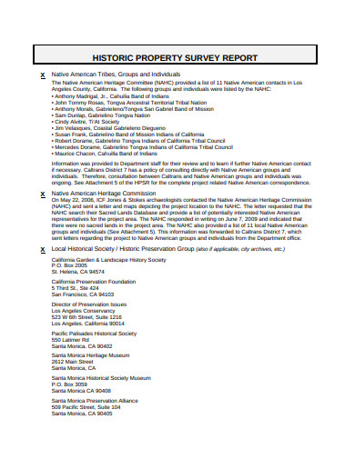 18+ Property Survey Templates in Doc | Excel | PDF