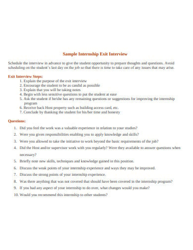 Exit Interview Letter To Employer from images.template.net