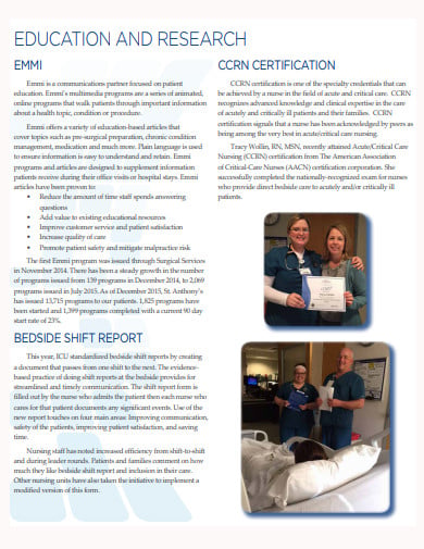 sample-nursing-annual-report-template