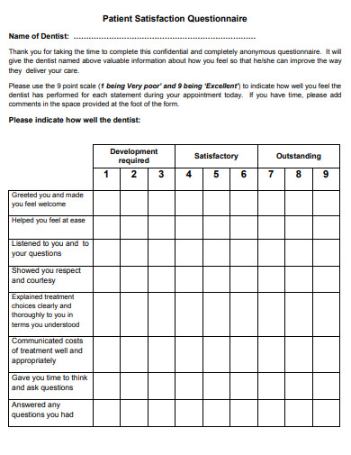 19-patient-satisfaction-questionnaire-templates-in-pdf-doc