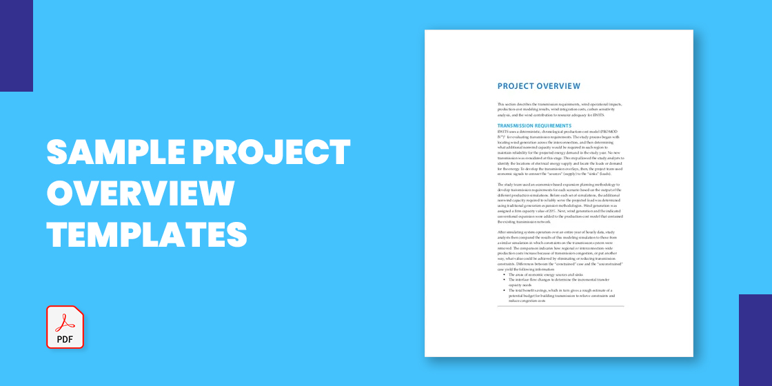 8+ Project Overview Templates - Free Sample , Example , Format