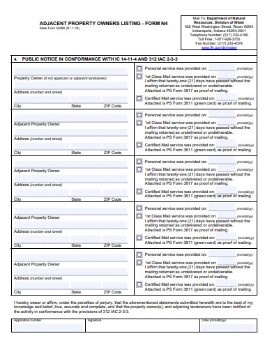 sample property listing example