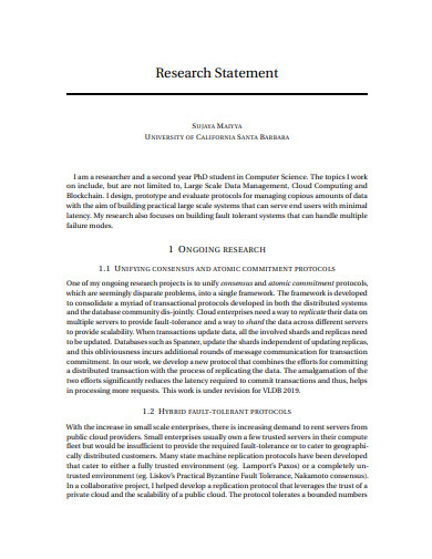 research statement postdoc example