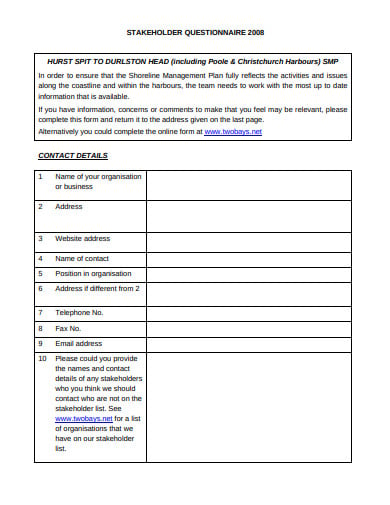 sample-stakeholder-questionnaire-template1