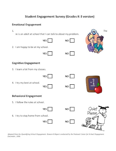 18+ Student Engagement Survey Templates in PDF | DOC