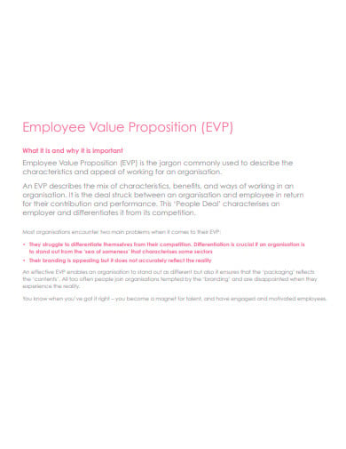 sample-study-of-employee-value-proposition