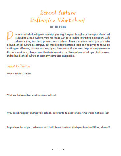school-culture-reflection-worksheet