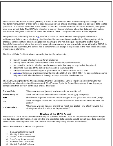 11+ School Data Analysis Templates in PDF | Google Docs | Pages