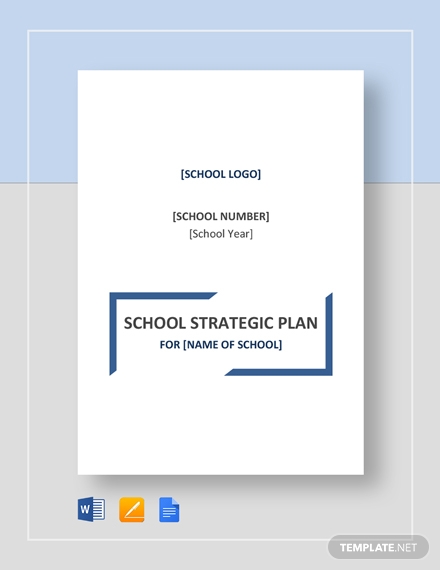 school strategic plan 2