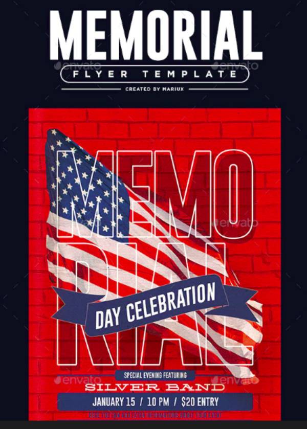 12+ Memorial Day Posters in Photoshop | Free &amp; Premium Templates