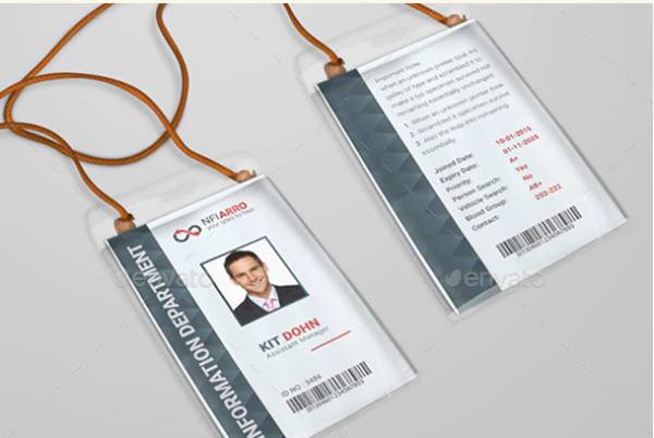 10+ Corporate ID Card Template- Illustrator, Microsoft Word, Pages ...