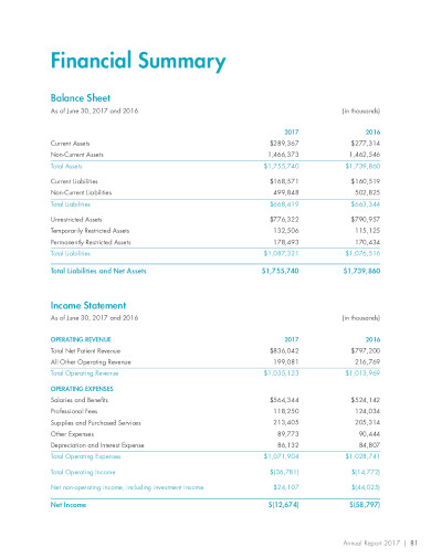 Monthly financial report template picture