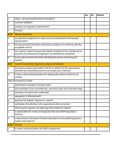 10 Internal Audit Checklist Templates In Doc Pdf Free Premium Templates