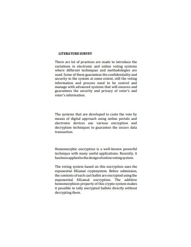 Short literature review sample pdf picture