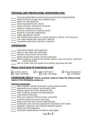 site-supervisor-evaluation-of-student-internship-form-template