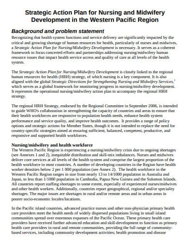 action plan template nursing