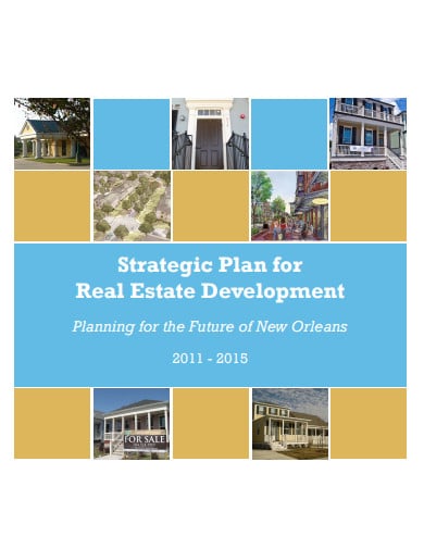 strategic plan for real estate development template