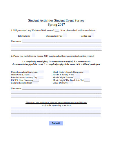 student-activities-event-survey-