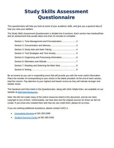 study-skills-assessment-questionnaire