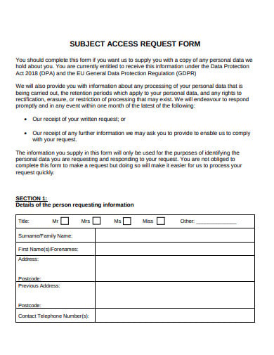 subject-access-request-form-template