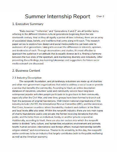 11+ Internship Weekly Report Templates in PDF | DOC