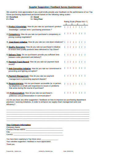 supplier-feedback-survey-questionnaire-example