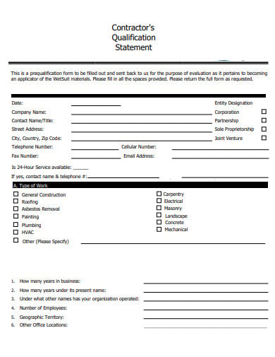 supply-contractor-qualification-statement-template