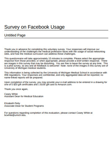survey-on-facebook-usage