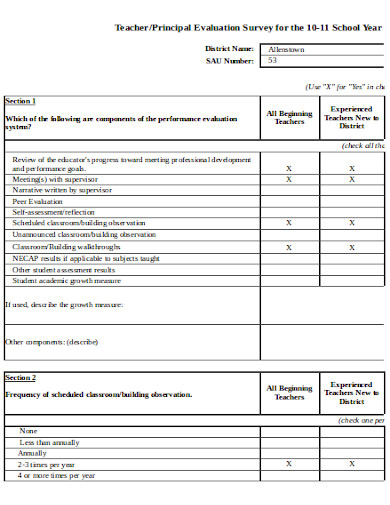 teacher-evaluation-survey