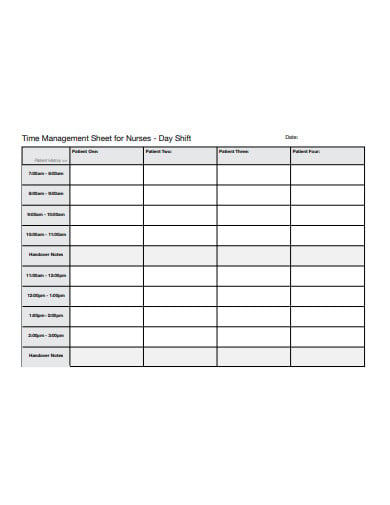 time-management-sheet-for-nurses-template