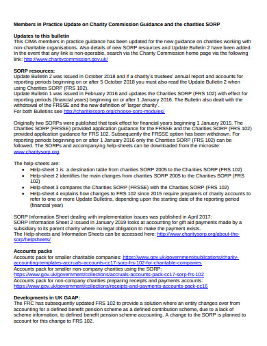 Charity commission reporting requirements picture