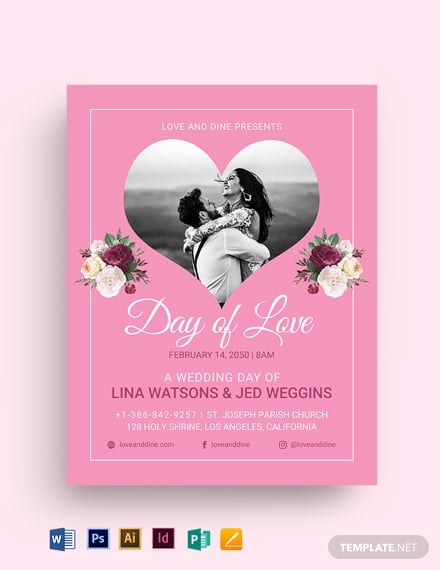 valentines-day-wedding-flyer-template