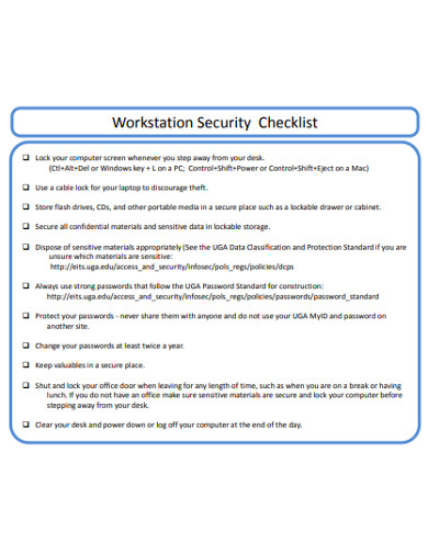 workstation-security-checklist