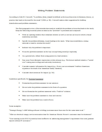 How to Make/Create a Problem Statement [Templates + Examples] 2023