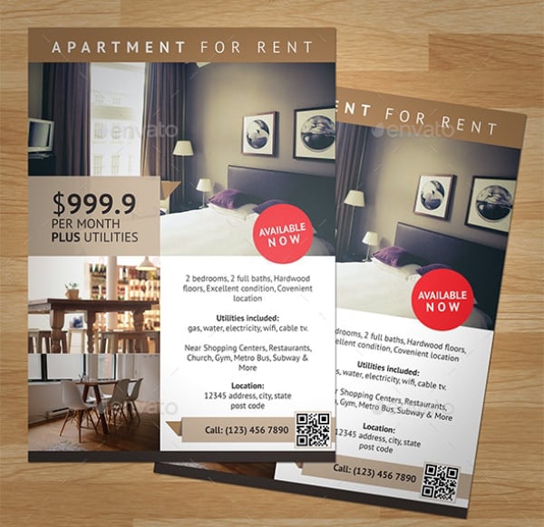 15+ Apartment Flyer in Illustrator InDesign MS Word Pages