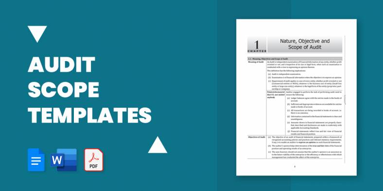 13+ Audit Scope Templates in PDF | DOC