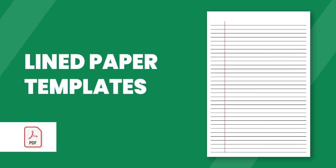 13+ Lined Paper Templates - DOC, PDF, Excel