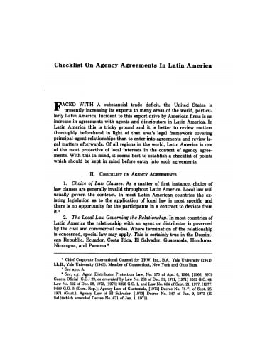 agency-agreement-terminate-checklist
