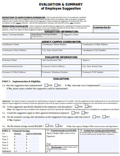 agency-employee-evalution-form-template