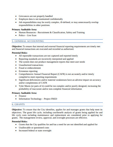 10+ Internal Audit Risk Assessment Templates in DOC | PDF