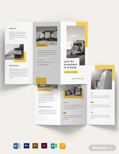 automotive-and-transportation-tri-fold-brochure-template