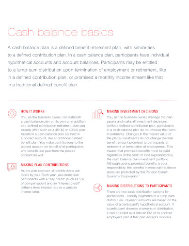 basics-of-cash-balance-plan-template