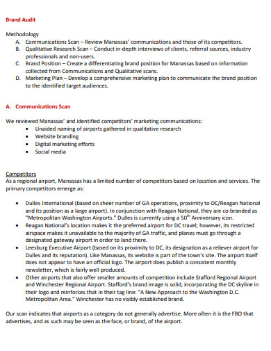 11 Brand Audit Templates In Doc Pdf