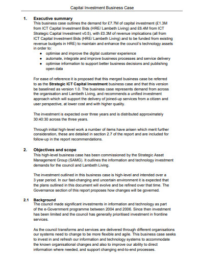 19+ Business Investment Proposal Templates in PDF | DOC