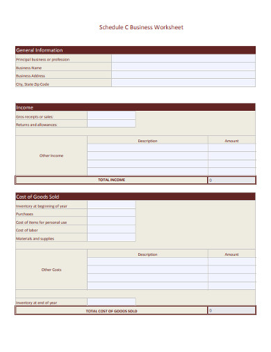 12+ Business Expenses Worksheet in PDF | DOC | Free & Premium Templates