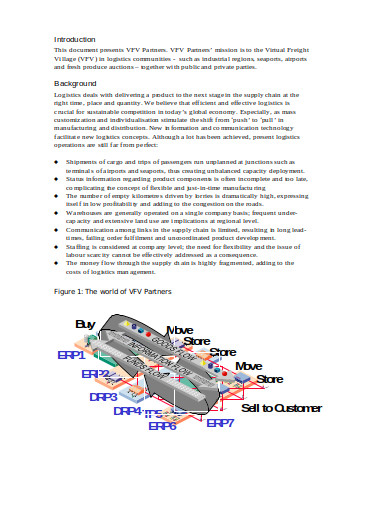 10+ Logistics Business Plan Templates in Google Docs | Word | Pages ...