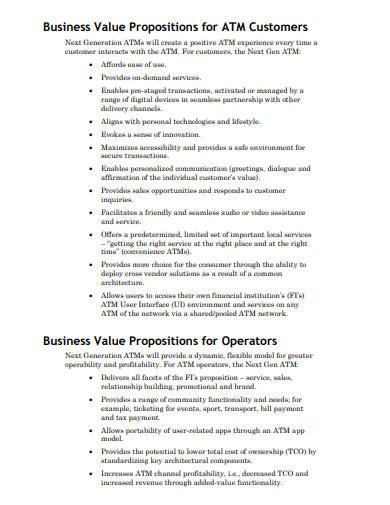 12+ Value Proposition Templates in PDF | DOC | Free & Premium Templates