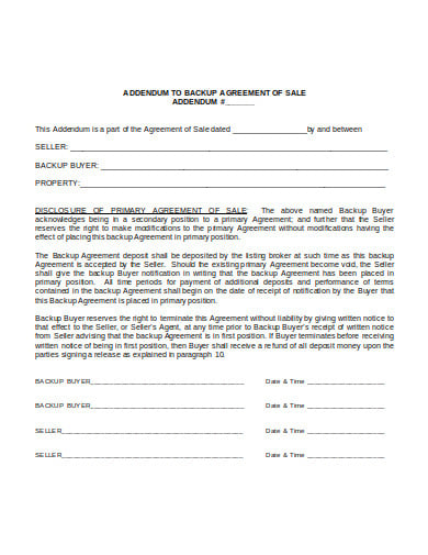 buyer agency agreement format