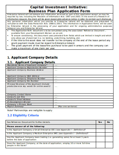 11+ Capital Investment Templates In Pdf 